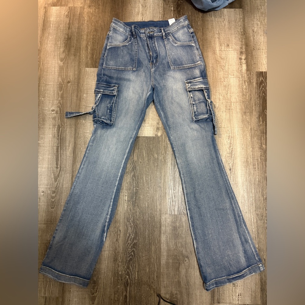 SHEIN Denim Blue Jeans